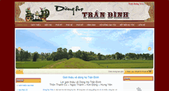 Desktop Screenshot of donghotrandinh.com